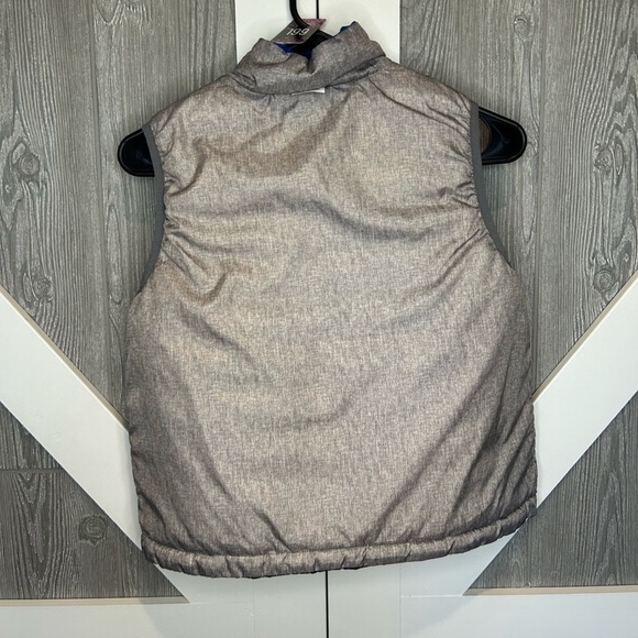 199. Wonder Nation Blue Puffer Vest M(8) - Picture 3 of 6